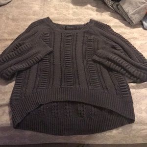 Dark gray sweater